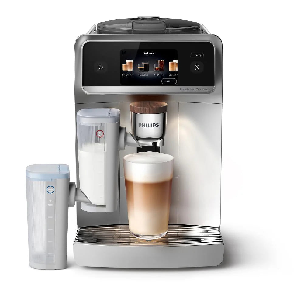 PHILIPS EP5447/90 Serie 5400 LatteGo 11 Kaffeespezialitäten Kaffeevollautomat Schwarz/Chrom